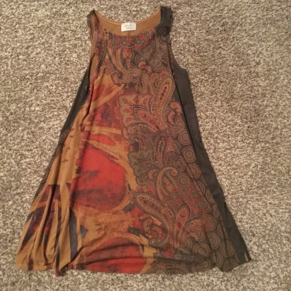 Suede dress/tunic